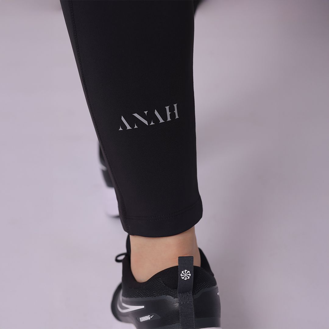 Black High-Waist Body Toning Legging