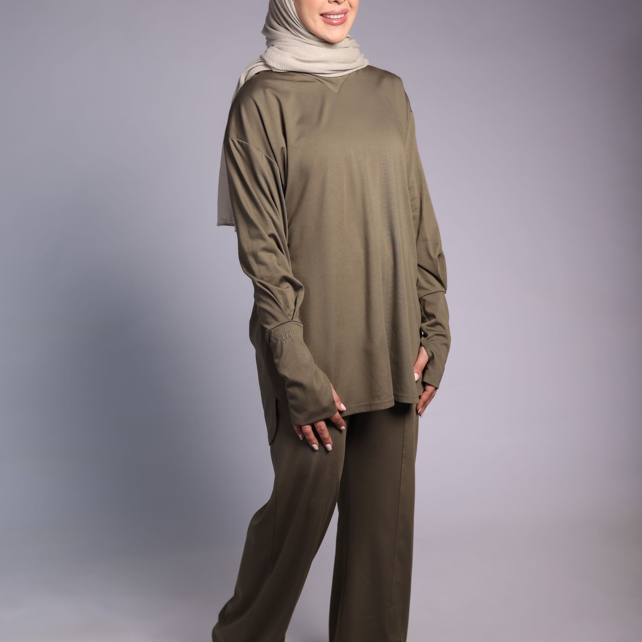 The E-Set - Olive green