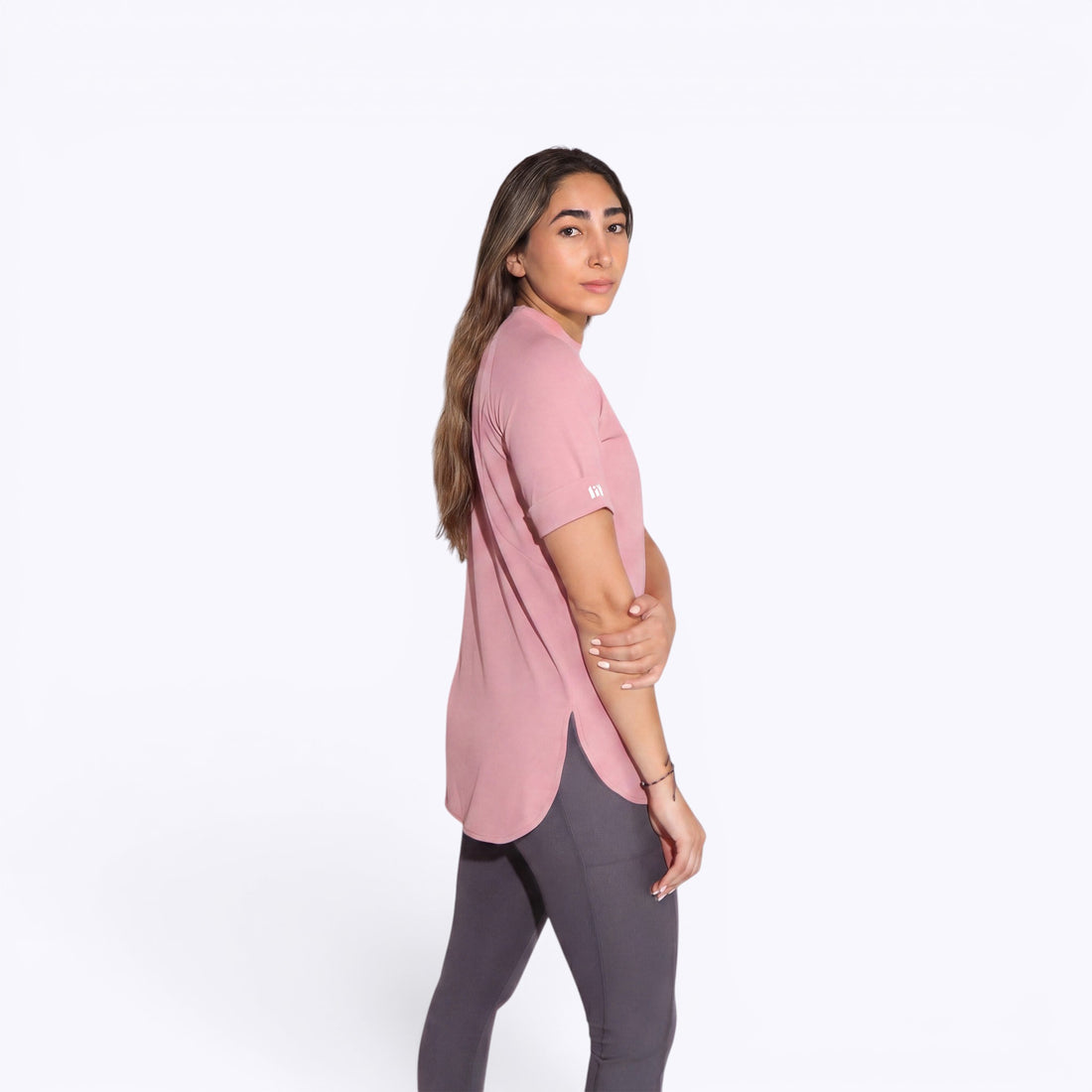 Short Sleeved Basic Top