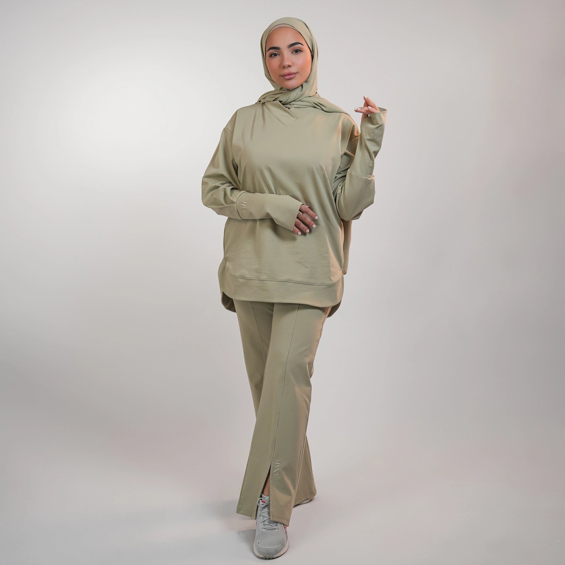 The E-Set - light Olive Green