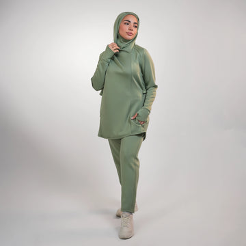 Yas Set - Olive Green
