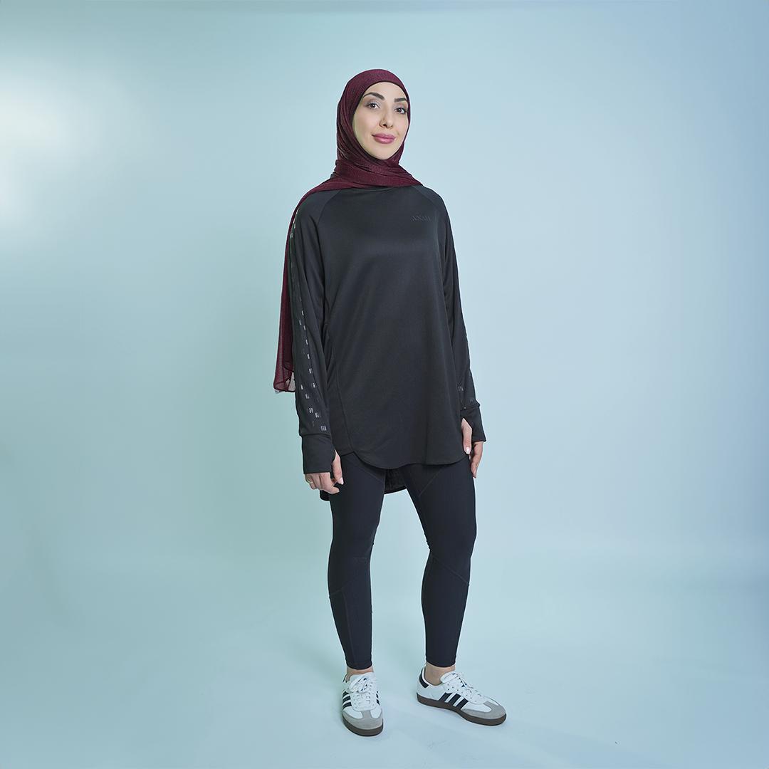 Anah Training Top-Black