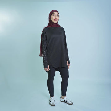 Anah Training Top-Black